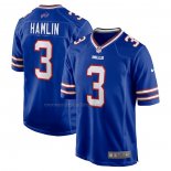 Camiseta NFL Game Buffalo Bills Damar Hamlin Primera Azul