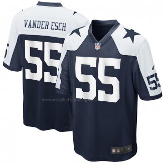 Camiseta NFL Game Dallas Cowboys Leighton Vander Esch Alterno Azul