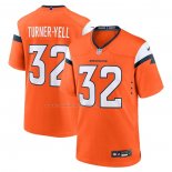 Camiseta NFL Game Denver Broncos Delarrin Turner-Yell Naranja