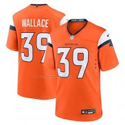 Camiseta NFL Game Denver Broncos Levi Wallace Naranja