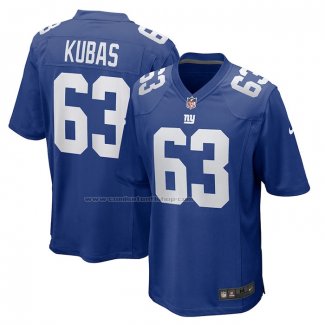 Camiseta NFL Game New York Giants Jake Kubas Azul