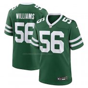 Camiseta NFL Game New York Jets Quincy Williams Verde1