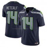 Camiseta NFL Limited Seattle Seahawks DK Metcalf Vapor F.U.S.E. Azul