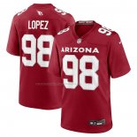 Camiseta NFL Game Arizona Cardinals Roy Lopez Rojo