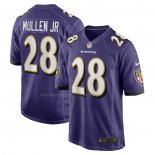 Camiseta NFL Game Baltimore Ravens Trayvon Mullen Jr. Violeta