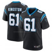 Camiseta NFL Game Carolina Panthers Jarrett Kingston Negro