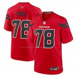 Camiseta NFL Game Houston Texans Laremy Tunsil Alterno Rojo