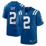 Camiseta NFL Game Indianapolis Colts Matt Gay Azul