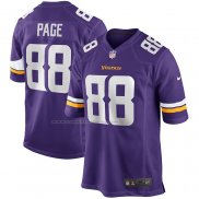 Camiseta NFL Game Minnesota Vikings Alan Page Retired Violeta