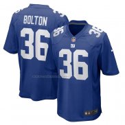 Camiseta NFL Game New York Giants Curtis Bolton Azul