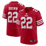 Camiseta NFL Game San Francisco 49ers Anthony Brown Rojo