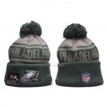 Gorro Beanie Philadelphia Eagles Sideline Verde Gris