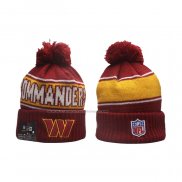 Gorro Beanie Washington Commanders New Era Rojo