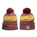 Gorro Beanie Washington Commanders New Era Sideline Rojo