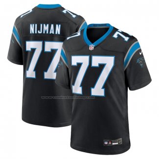 Camiseta NFL Game Carolina Panthers Yosh Nijman Negro