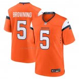 Camiseta NFL Game Denver Broncos Baron Browning Naranja