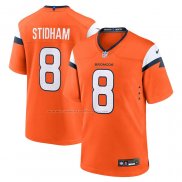 Camiseta NFL Game Denver Broncos Jarrett Stidham Naranja Blanco