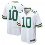 Camiseta NFL Game Green Bay Packers Jordan Love Blanco