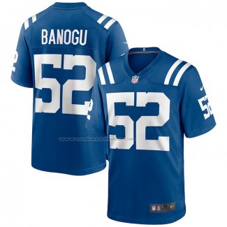 Camiseta NFL Game Indianapolis Colts Ben Banogu Azul