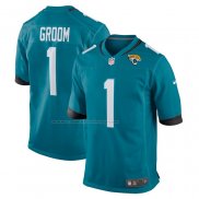 Camiseta NFL Game Jacksonville Jaguars Number 1 Groom Verde