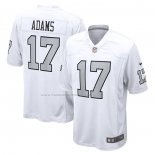 Camiseta NFL Game Las Vegas Raiders Davante Adams Alterno Blanco