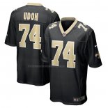 Camiseta NFL Game New Orleans Saints Olisaemeka Udoh Negro