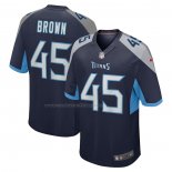 Camiseta NFL Game Tennessee Titans Kyron Marron Primera Azul