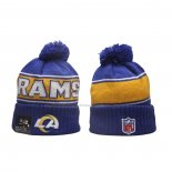 Gorro Beanie Los Angeles Rams Sideline 2024 Azul Amarillo