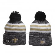 Gorro Beanie New Orleans Saints Sideline Negro Gris