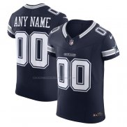 Camiseta NFL Elite Dallas Cowboys Vapor F.U.S.E. Personalizada Azul