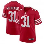 Camiseta NFL Game San Francisco 49ers Isaac Guerendo Rojo