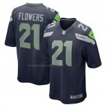 Camiseta NFL Game Seattle Seahawks Tre Flowers Azul