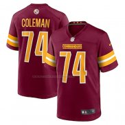 Camiseta NFL Game Washington Commanders Brandon Coleman Rojo