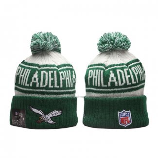 Gorro Beanie Philadelphia Eagles Sideline Verde