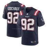 Camiseta NFL Game New England Patriots Davon Godchaux Azul