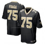 Camiseta NFL Game New Orleans Saints Taliese Fuaga Negro