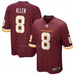 Camiseta NFL Game Washington Commanders Kyle Allen Rojo