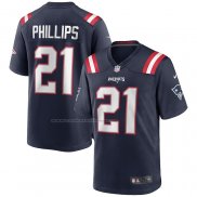 Camiseta NFL Game New England Patriots Adrian Phillips Azul