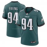 Camiseta NFL Game Philadelphia Eagles Byron Young Verde