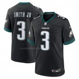 Camiseta NFL Game Philadelphia Eagles Nolan Smith Alterno Negro