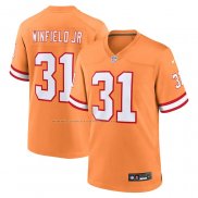 Camiseta NFL Game Tampa Bay Buccaneers Antoine Winfield Jr. Vapor F.U.S.E. Naranja