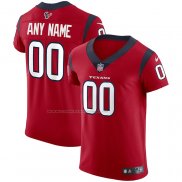 Camiseta NFL Elite Houston Texans Personalizada Vapor Rojo