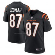 Camiseta NFL Game Cincinnati Bengals C.J. Uzomah Negro