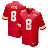 Camiseta NFL Game Kansas City Chiefs Justyn Ross Primera Rojo