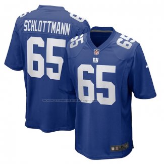 Camiseta NFL Game New York Giants Austin Schlottmann Azul