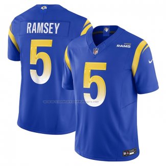 Camiseta NFL Limited Los Angeles Rams Jalen Ramsey Vapor F.U.S.E. Azul