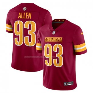 Camiseta NFL Washington Commanders Jonathan Allen Vapor Untouchable Rojo