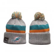 Gorro Beanie Miami Dolphins New Era Caqui