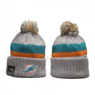 Gorro Beanie Miami Dolphins New Era Caqui