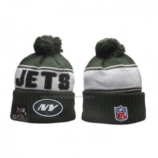 Gorro Beanie New York Jets New Era Verde Blanco